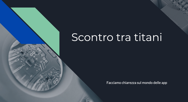 CircleMeeting #2 - Scontro tra titani. Facciamo chiarezza sul mondo delle app